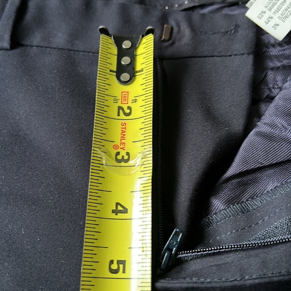 Black / Midnight Blue Zara Basic Tapered Pant - Picture 13 of 13